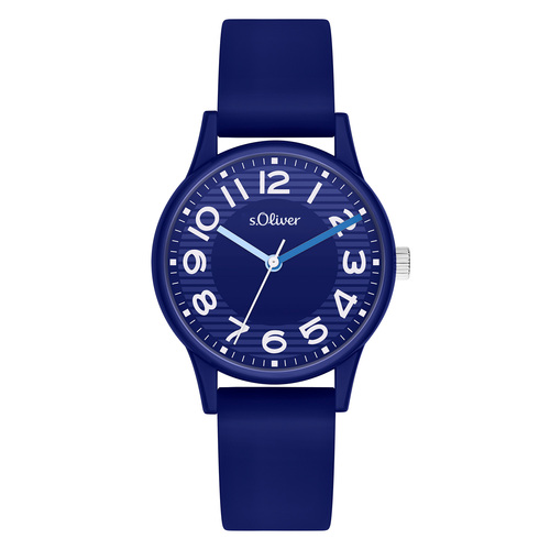 s.Oliver Damen Uhr Armbanduhr Silikon SO-4277-PQ