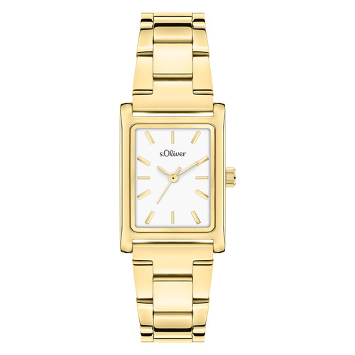 s.Oliver Damen Uhr Armbanduhr Edelstahl SO-4554-MQ