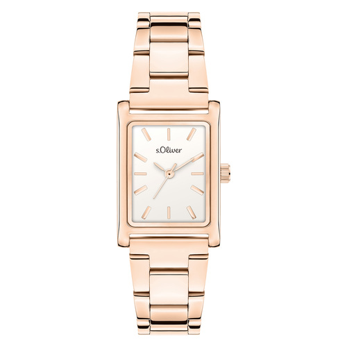 s.Oliver Damen Uhr Armbanduhr Edelstahl SO-4556-MQ