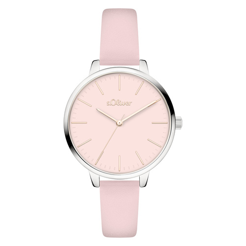 s.Oliver Damen Uhr Armbanduhr Leder SO-4568-LQ