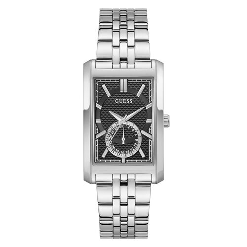 Guess Herren Uhr Armbanduhr HUGH GW1125G1 Edelstahl 