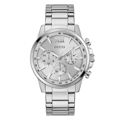Guess Herren Uhr Armbanduhr Multifunktion WALKER GW0900G6 Edelstahl