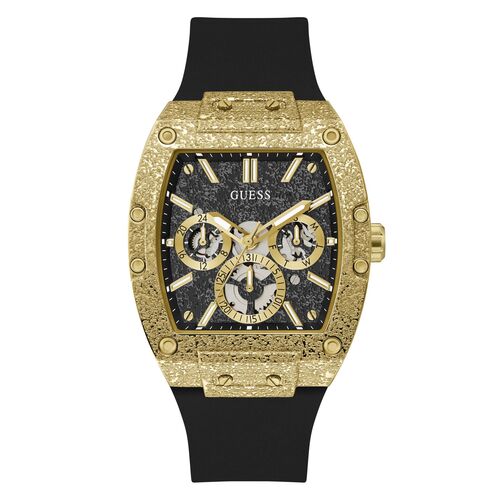 Guess Herren Uhr Armbanduhr Multifunktion PHOENIX FROST GW1149G2 Silikon