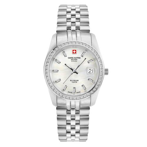 Swiss Alpine Military Damen Uhr Analog Quarz 7714.7233SAM Edelstahl