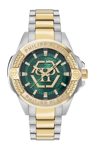 Philipp Plein Herren Uhr Analog Quarz HIGH-CONIC PWBHA0626 Edelstahl