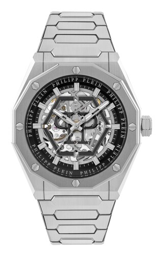 Philipp Plein Herren Uhr Automatik PLEIN DELUXE PWAHA0126 Edelstahl