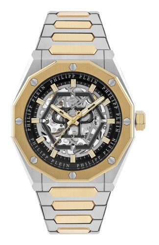 Philipp Plein Herren Uhr Automatik PLEIN DELUXE PWAHA0326 Edelstahl