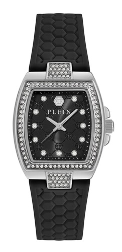Philipp Plein Damen Uhr Analog Quarz PLEIN SUPREME PWCHA0126 Silikon
