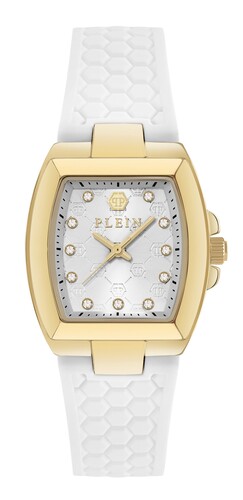 Philipp Plein Damen Uhr Analog Quarz PLEIN SUPREME PWCHA0226 Silikon