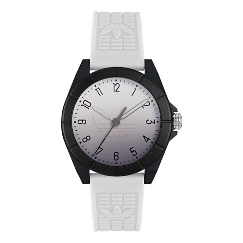 Adidas Unisex Uhr PROJECT FOUR GRFX Kunststoff wei� AOST26512