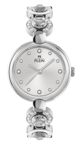 Plein Sport Damen Uhr Analog Quarz REBEL PSYHA0126 Edelstahl