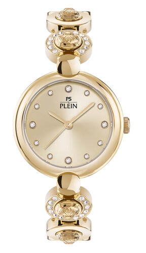 Plein Sport Damen Uhr Analog Quarz REBEL PSYHA0326 Edelstahl
