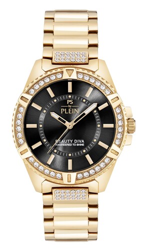 Plein Sport Damen Uhr Analog Quarz BEAUTY DIVA PSLHA0526 Edelstahl