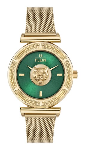 Plein Sport Damen Uhr Analog Quarz OPIUM MIRAGE PSVHA0226 Edelstahl