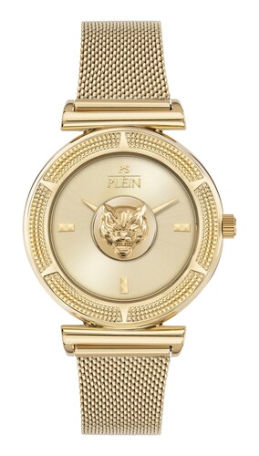 Plein Sport Damen Uhr Analog Quarz OPIUM MIRAGE PSVHA0326 Edelstahl