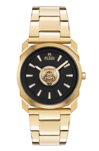 Plein Sport Herren Uhr Analog Quarz DYNAMITE PSNHA0326 Edelstahl