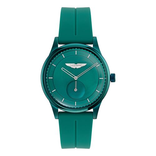 ASTON MARTIN Herren Uhr Armbanduhr Analog Quarz AML ICON MTIL1F603 Silikon