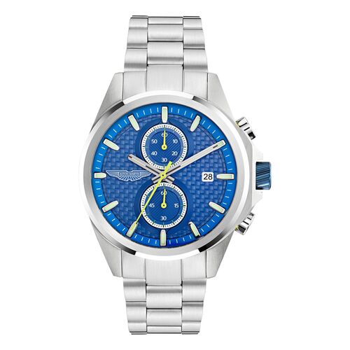 ASTON MARTIN Herren Uhr Chrono Armbanduhr AML THRILL MTRH3F603 Edelstahl