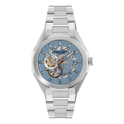 ASTON MARTIN Herren Automatik Uhr Armbanduhr AML THRILL MTRI3F604 Edelstahl