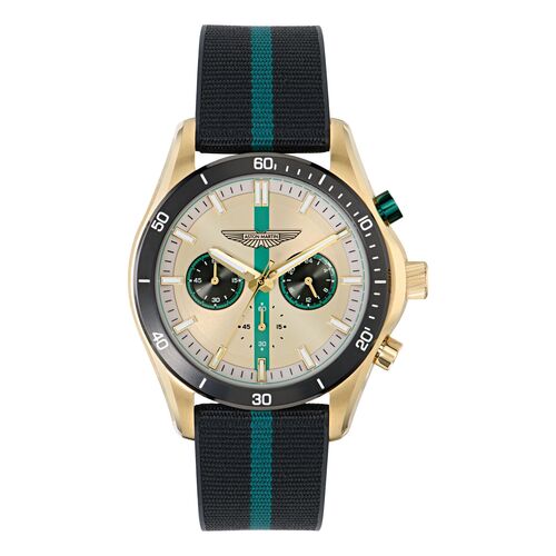 ASTON MARTIN Herren Uhr Chronograph Armbanduhr AML THRILL MTRL1F601 