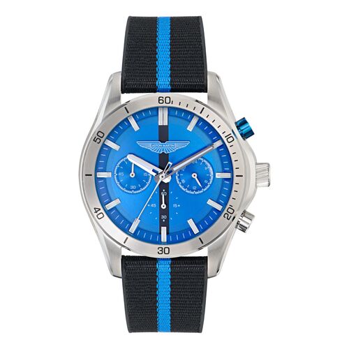 ASTON MARTIN Herren Uhr Chronograph Armbanduhr AML THRILL MTRL1F604