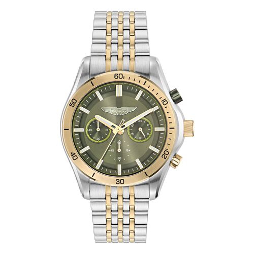 ASTON MARTIN Herren Uhr Chronograph Armbanduhr AML THRILL MTRL1F608