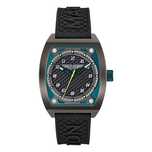 ASTON MARTIN Herren Uhr Armbanduhr AML THRILL MTRT2F601 Silikon