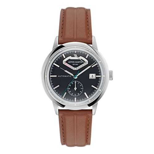 ASTON MARTIN Herren Automatik Uhr AML TIMELESS MTTS3F602 Leder