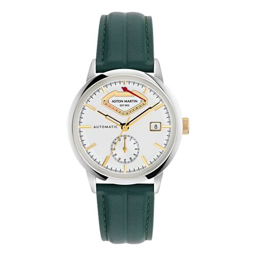 ASTON MARTIN Herren Automatik Uhr AML TIMELESS MTTS3F603 Leder