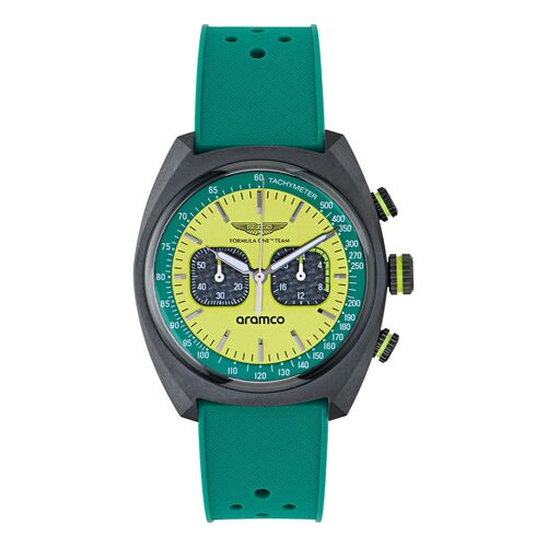 ASTON MARTIN Herren Uhr Armbanduhr Chrono AM FORMULA 1 MTFD2F603 Silikon