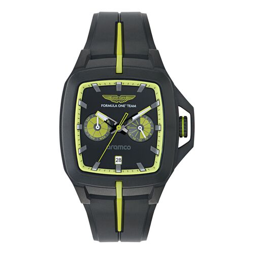 ASTON MARTIN Herren Uhr Multifunktion Quarz AM FORMULA 1 MTFF1F602 Silikon