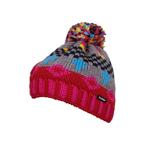Eisb�r M�tzen f�r Damen mit Gro�er Bommel Marlen Pompon Bommelm�tze