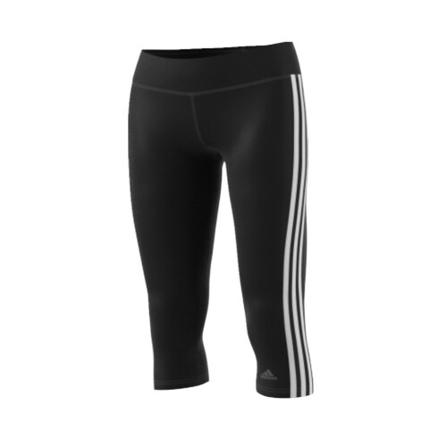 adidas D2M 3S Damen 3/4 Fitness Tight 