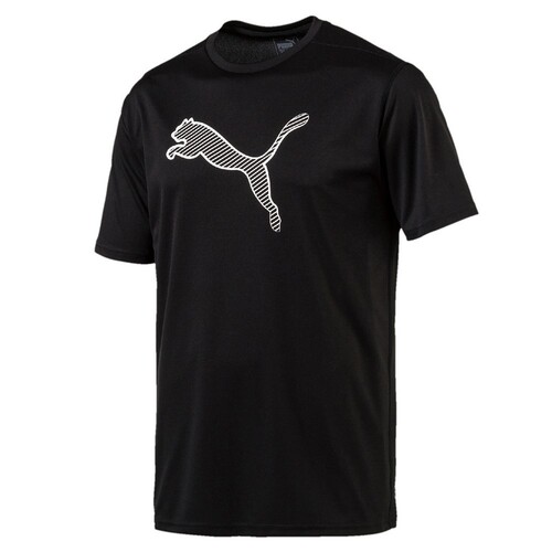 Puma T Shirt Herren mit gro�em PUMA Cat Logo auf der Brust dryCell Material