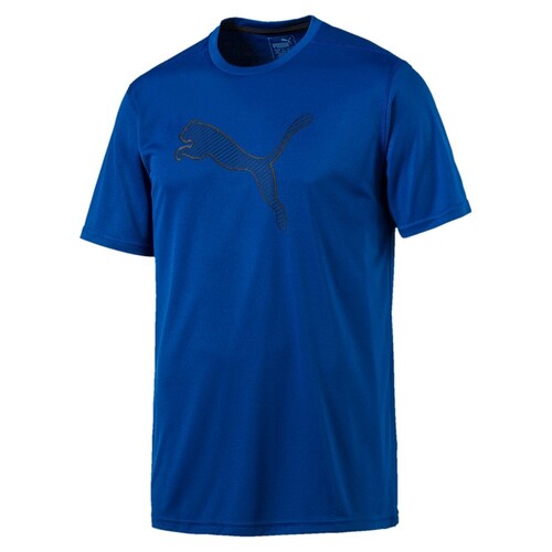 Puma T Shirt Herren mit gro�em PUMA Cat Logo auf der Brust dryCell Material 