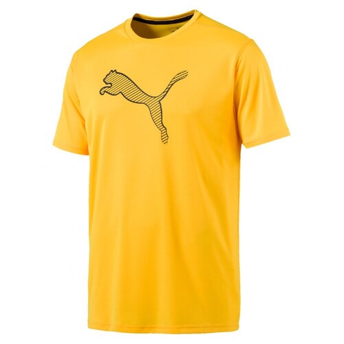 Puma T Shirt Herren mit gro�em PUMA Cat Logo auf der Brust dryCell Material 