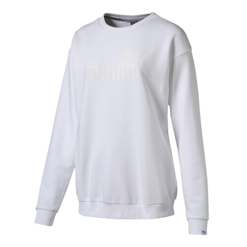 PUMA Pullover Damen ESS No.1 Sweater Rundhals 