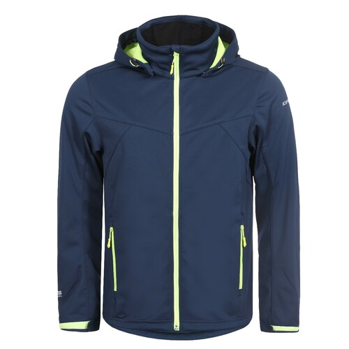 Icepeak Softshelljacke Lukas fr Herren mit abnehmbarer Kapuze 