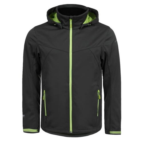 Icepeak Softshelljacke Lukas f�r Herren mit abnehmbarer Kapuze 