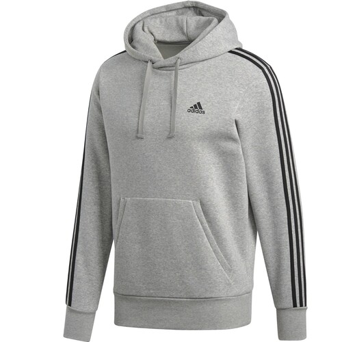 adidas Kapuzenpullover Hoodie ESS 3S Streifen Fleece Herren 