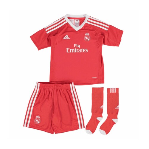 adidas Real Madrid Trikot und Short im Set Minikit Kinder