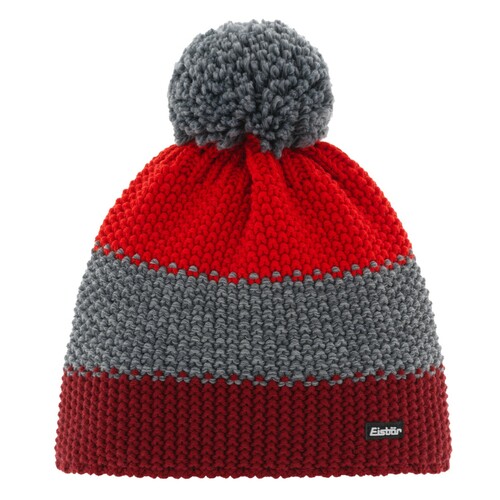 Eisb�r Bommelm�tze f�r Herren Star Pompon M� aus 50% Merinowolle