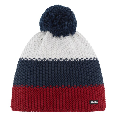 Eisb�r Bommelm�tze f�r Herren Star Pompon M� aus 50% Merinowolle 