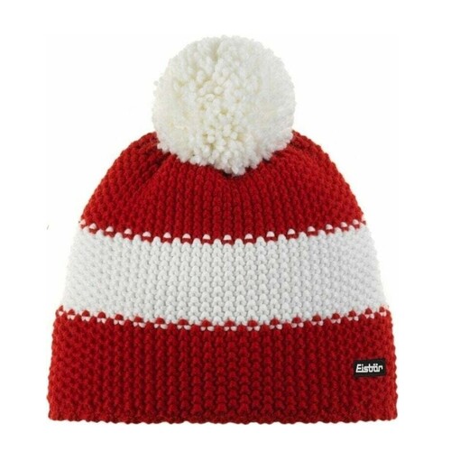 Eisb�r Bommelm�tze f�r Herren Star Pompon M� aus 50% Merinowolle 