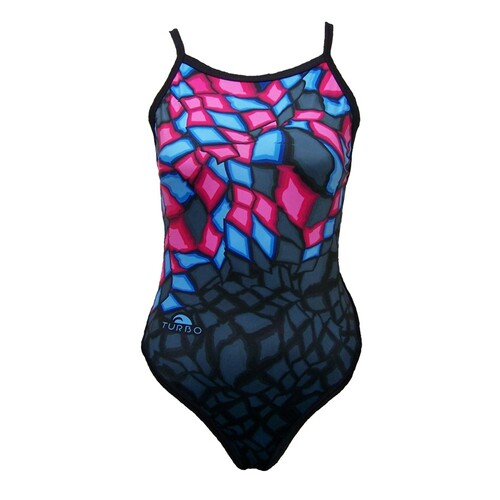 Turbo Badeanzug Damen f�r Sport und Freizeit 100% chlorbest�ndig