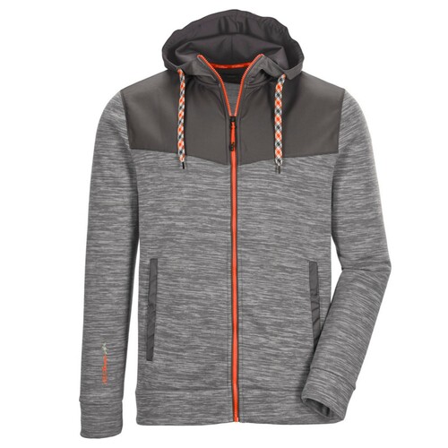 Killtec Strickfleecejacke Herren mit Kapuze 