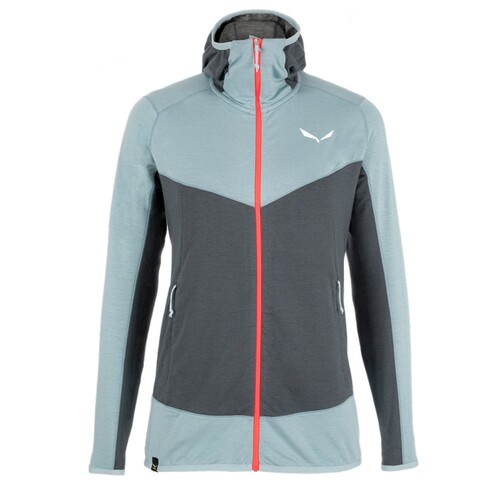 Salewa Fleecejacke Light Micro Pl M FZ mit Kapuze fr Damen