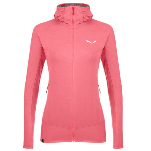 Salewa Fleecejacke Light Micro Pl M FZ mit Kapuze fr Damen 