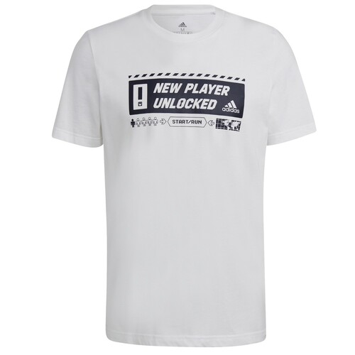 adidas T Shirt Herren Rundhals mit Motiv 