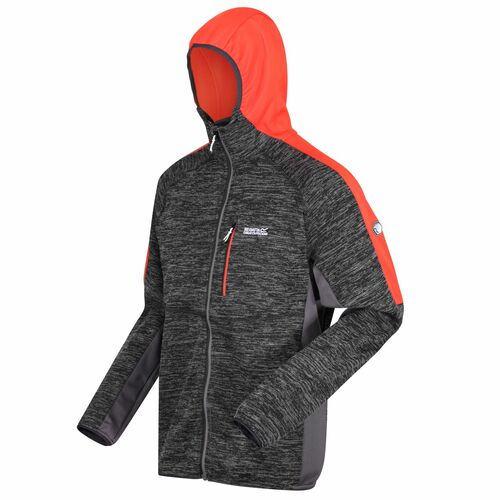 Regatta Strickfleecejacke Herren Cadford II mit Kapuze 